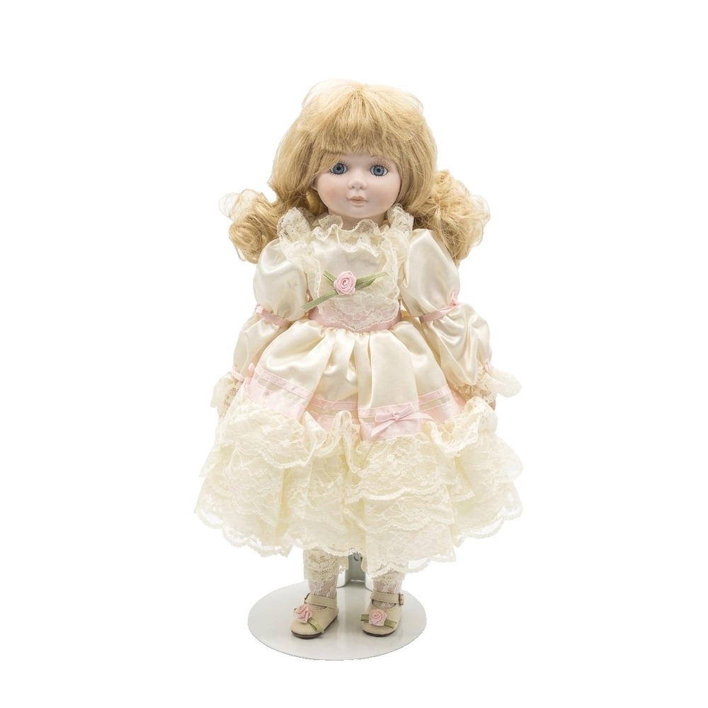 1988 Gorham Jessica Lee Porcelain Doll My Favorite Things Musical Sugar Spice